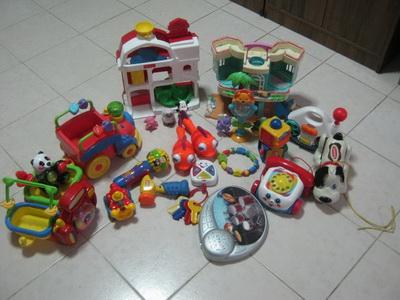 ขายส่งของเล่นมือสองจาก USA /CANADA fisher-price,vtech,playskool
