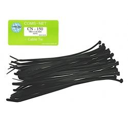 เคเบิ้ลไทร์ 6 นิ้ว C-NET Cable Tie ราคา 15 บาท ต่อ ถุง บรรจุ 100 เส้น