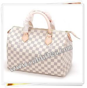 กระเป๋าถือ Damier Azur Canvas