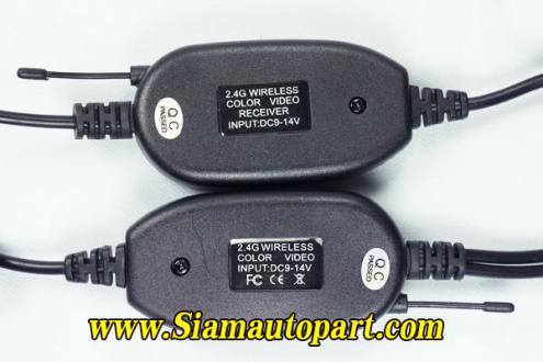 กล้องถอยหลังไร้สายราคาถูกตัวกล้องเป็นโลหะชุบโครเมี่ยมชุดล่ะ1200บาท